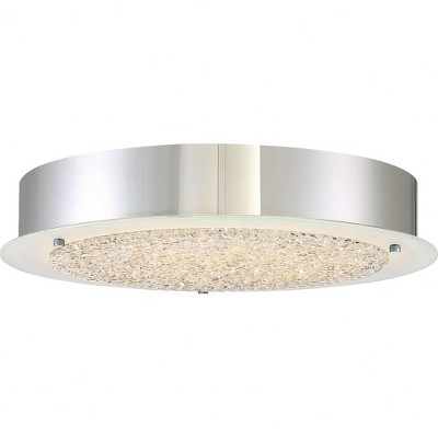 Quoizel Lighting Blaze 1 - Light Semi-Flush Mount in  Polished Chrome