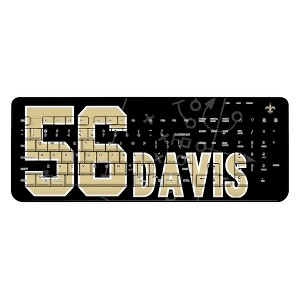 NFL New Orleans Saints Players Game Tactic Wireless USB Keyboard - 1 of 4