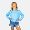 Vapor Apparel Youth UPF 50+ UV Sun Protection Solar Long Sleeve Rash Guard Swim Shirt - 3 of 4
