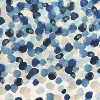 LunaLulinlk Modern Navy Blue Fabric Shower Curtain - 3 of 4