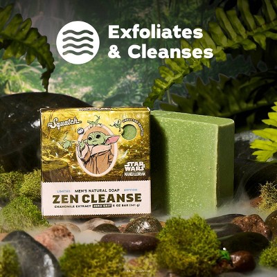 DR. SQUATCH Men's All Natural Bar Soap - Zen Cleanse - 5oz