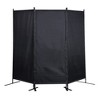 NicBex 3-Panel Room Divider Folding Fabric Privacy Screen with Metal Legs Partition for Home & Office - 4 of 4