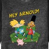 Men's - Hey Arnold! - Arnold, Gerald, and Abner Graphic Fleece Sweatshirt - 2 of 4
