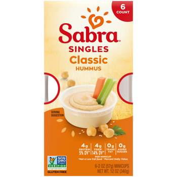 Sabra Classic Hummus Singles - 12oz/6ct