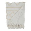 Saro Lifestyle Diamond Embellished Throw, 50x60 inches, Yellow - 2 of 4