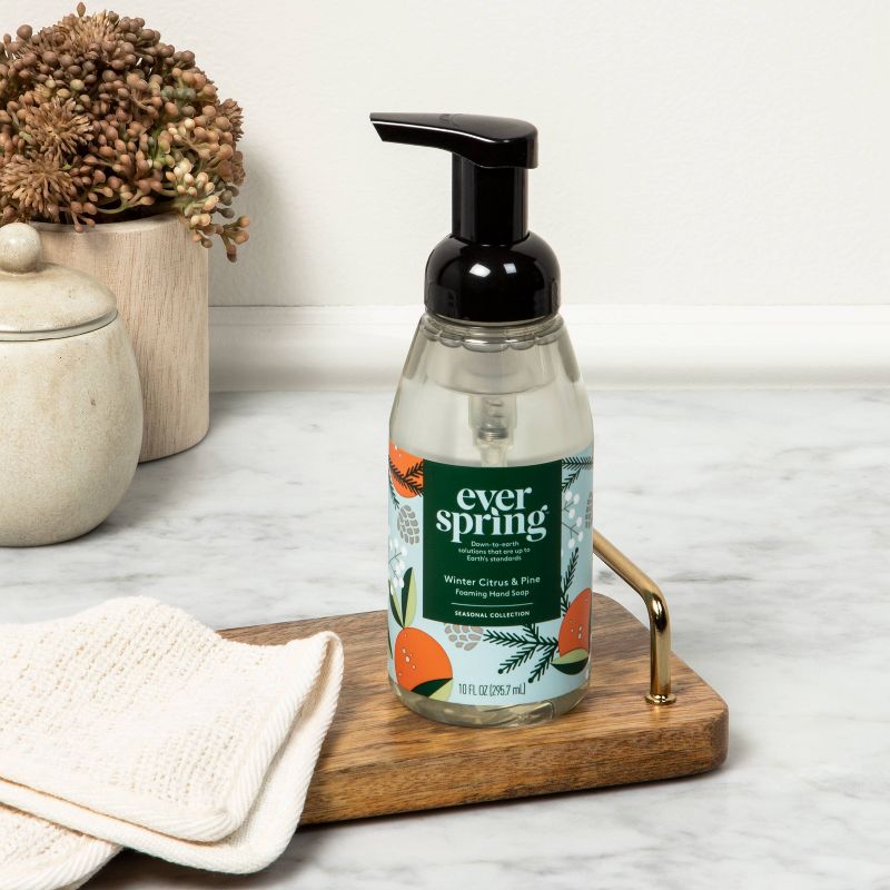 Winter Citrus &#38; Pine Foaming Hand Soap - 10 fl oz - Everspring&#8482;, 2 of 8
