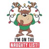 Mens Looney Tunes I'm On The Naughty List T Shirt - 2 of 4