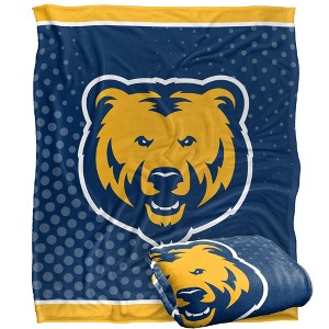 University Of Northern Colorado Logo Dots Silky 50x60 Blanket, 1 Sided - 1 of 4