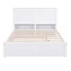 Whisen Storage Platform Bed with Pull Out Shelves and Twin Size Trundle - White - 4 of 4