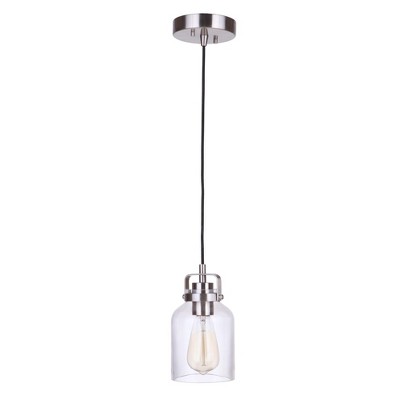 Craftmade Lighting Foxwood 1 - Light Pendant in  Brushed Polished Nickel