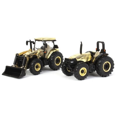 Gold Chrome Chase 1/64 Case IH Farmall 115A & 105A 2023 Farm Show ZFN44308-CHASE