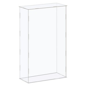Unique Bargains Acrylic Assembly Dustproof Collectibles Showcase with lid - 1 of 3