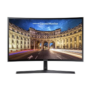 Samsung 27" Class Curved 1920x1080 VGA HDMI 60hz 4ms AMD Freesync HD LED Monitor, Black - 1 of 1