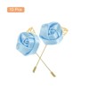 Unique Bargains Ceremony Anniversary Rose Wedding Groom Boutonnieres Pins 2"x3.5" 10 Pcs - 3 of 3