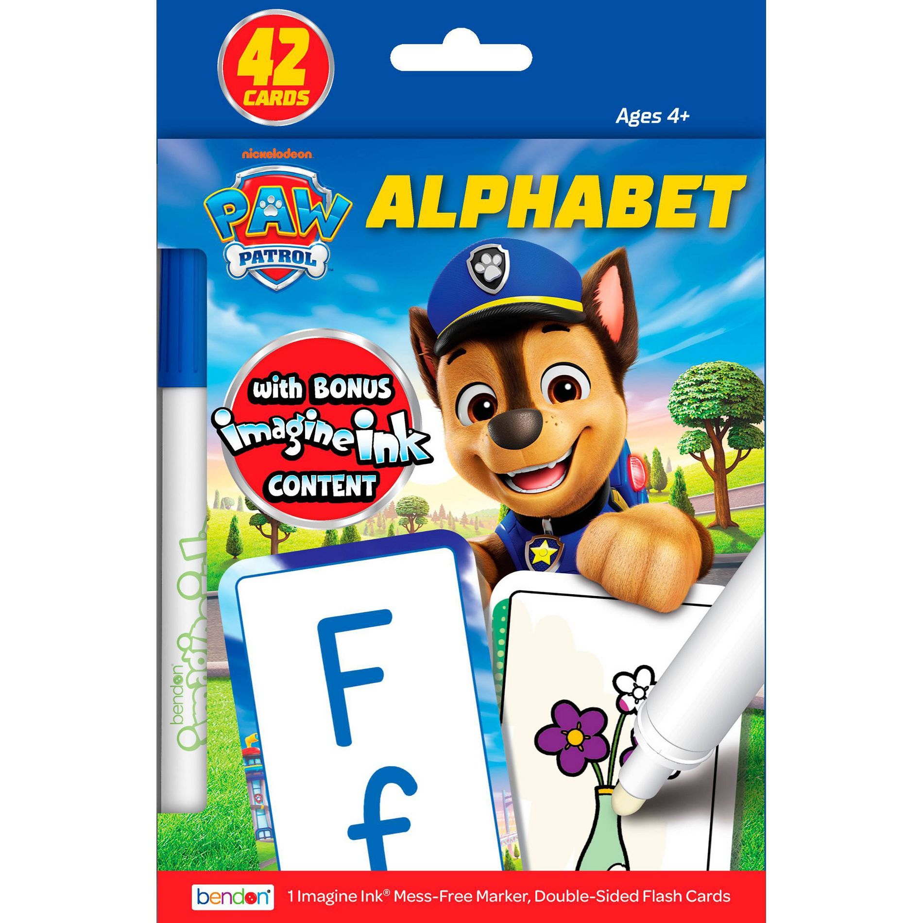 PAW Patrol Alphabet Imagine Ink Flash Cards