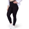 Evertone Compression High Waist Women's/Girl's Leggings Shapewear - Large - 2 of 4
