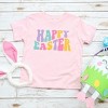 The Juniper Shop Happy Easter Wavy Colorful Youth Short Sleeve Tee - 2 of 2