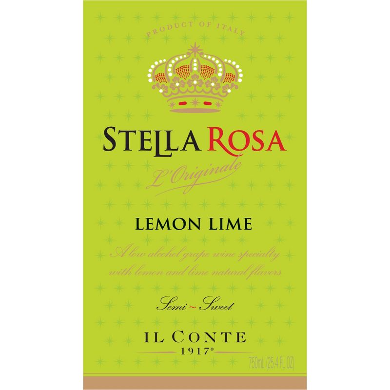 Stella Rosa Lemon Lime Moscato - 750ml Bottle, 4 of 11