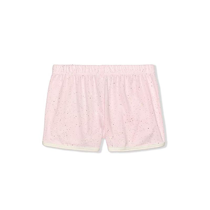 Young Hearts Girl's 2-Pack Glitter Lounge Shorts Set for kids, 3 of 6