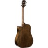Cort Core Series Solid Mahogany Dreadnought Cutaway Guitar Black Burst - 4 of 4
