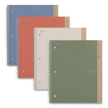 Five Star Recycled Notebook, 1 Subject, Medium/College Rule, Randomly Assorted Cover, 11 x 8.5 Sheets