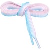 INSPIRE CHIC Wide Flat Gradient Colored Shoelaces for Sneakers 1 Pair - 2 of 4