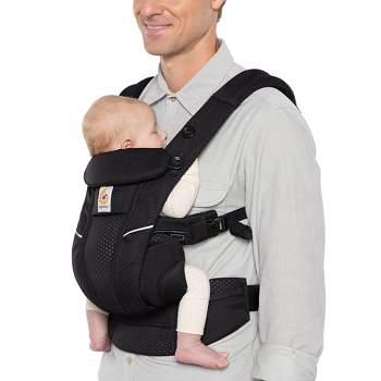 Ergobaby Omni 360 All Carry Positions Baby Carrier Newborn To Toddler With  Lumbar Support - Pearl Gray - 7-45 Lbs : Target