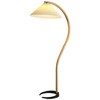 TIRAMISUBEST Vintage 59" Arched LED Floor Lamp - Beige - 2 of 4