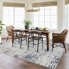 Acekool 5x7 Washable Rug – Retro Striped Non-Slip Carpet, Ultra-Thin Floor Mat for Kitchen & Playroom, - 4 of 4