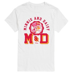 Men's - Disney - Minnie Daisy Letterman Short Sleeve Graphic T-Shirt - 1 of 4