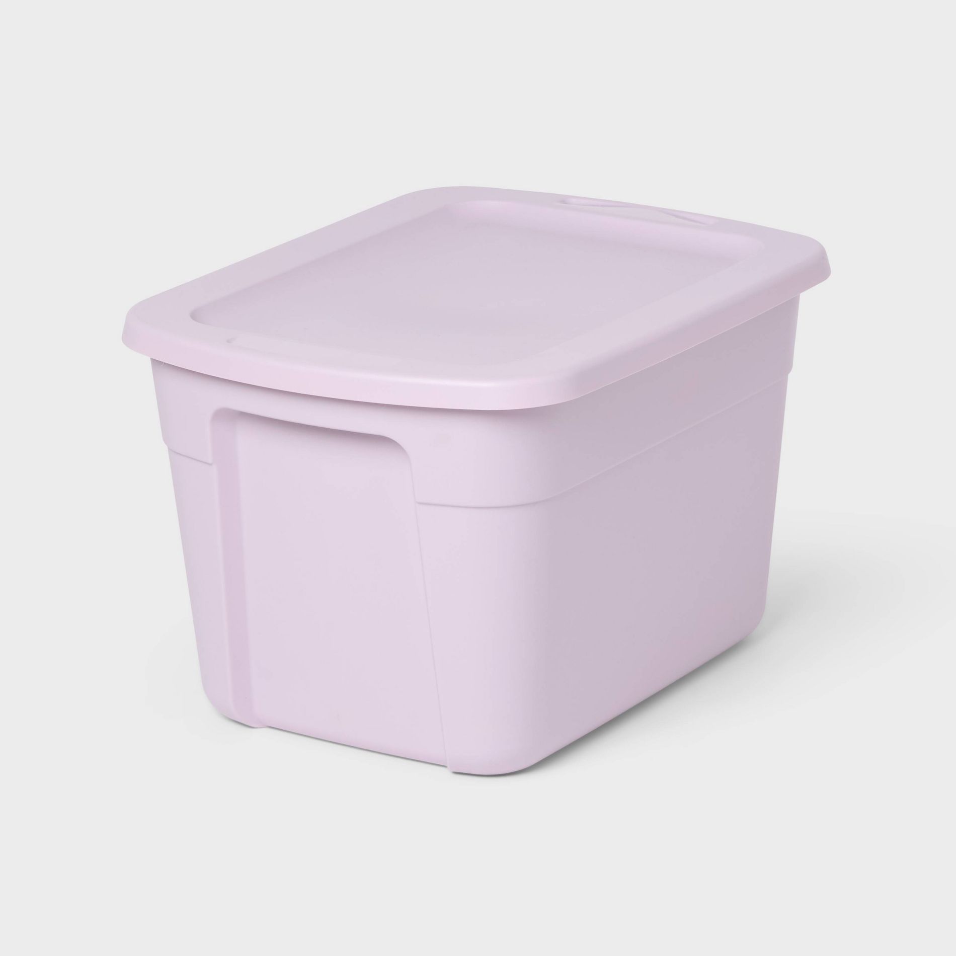 18gal Non-Latching Storage Tote Lavender - Brightroom™