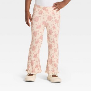 Toddler Girls' Ribbed Flare Leggings - Cat & Jack™ - 1 of 3