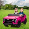 24V 2-Seater Kids Ride-on Car with Remote Control, Electric Ride on Truck Toy for Toddlers Licensed Cadillac 4 Wheel Vehicle - 2 of 4