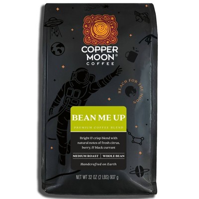 Copper Moon Bean Me Up Blend Light Roast Whole Bean Coffee - 2lbs