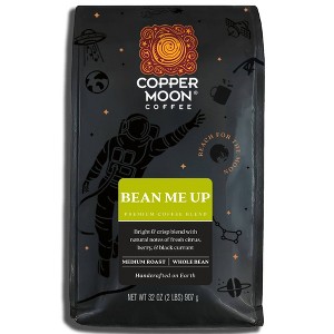 Copper Moon Bean Me Up Blend Light Roast Whole Bean Coffee - 2lbs - 1 of 4