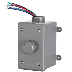 Monoprice OVC300 Rotary 300-Watt Outdoor Volume Control With Auto Impedance Matching, Weather Resistant Enclosure, For Outdoor Applications - 1 of 4