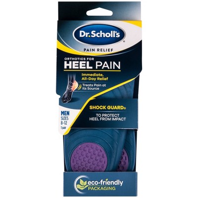 Dr. Scholl's Pain Relief Orthotics for Heel Pain for Men - 1 Pair - Size (8-12)
