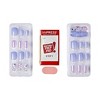 KISS Products Premium Short Square Press-On Fake Nails - Ice Crystals - 33ct - image 2 of 4