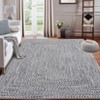 Machine Washable Modern Solid Area Rugs Indoor Contemporary Floor Carpet for Home Office - 2 of 4