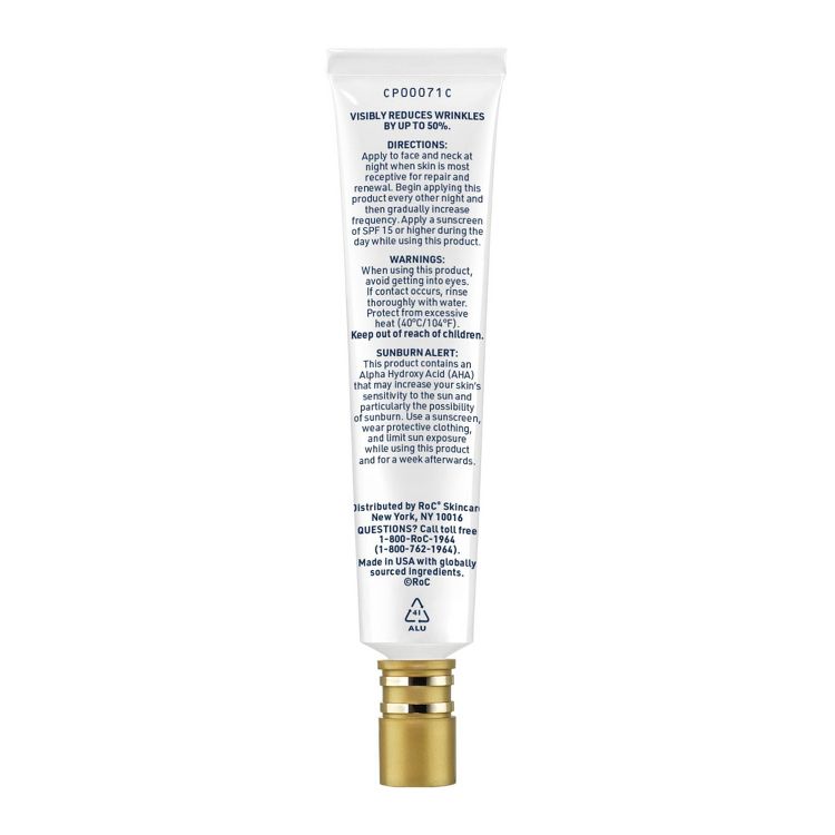 RoC Retinol Anti-Aging + Firming Night Face Moisturizer - 1 fl oz, 2 of 9