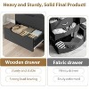 6 Drawer Dresser for Bedroom, 47.2" Wide Freestanding Vertical Drawer Cabinet, Wooden Storage Chest for Living Room, Hallway - 3 of 4