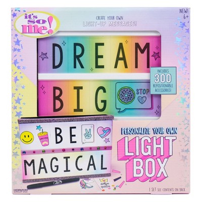 Personalize Your Own Light Box Set - It's So Me