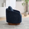 NicBex Accent Chair Swivel Barrel Chair 360 Degree Comfy Chair Sofa Chair Lounge Chair Armchair for Living Room�Bedroom - image 2 of 4