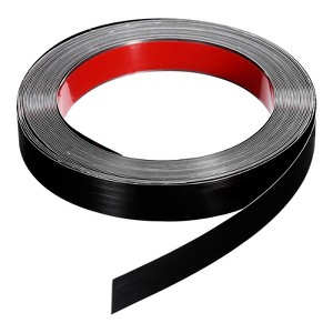 Unique Bargains Self-Adhesive Stainless Steel Mirror Finish Peel and Stick Wall Trim - 1 of 4