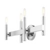 Livex Lighting Denmark 4 - Light Vanity in  Polished Chrome - 4 of 4