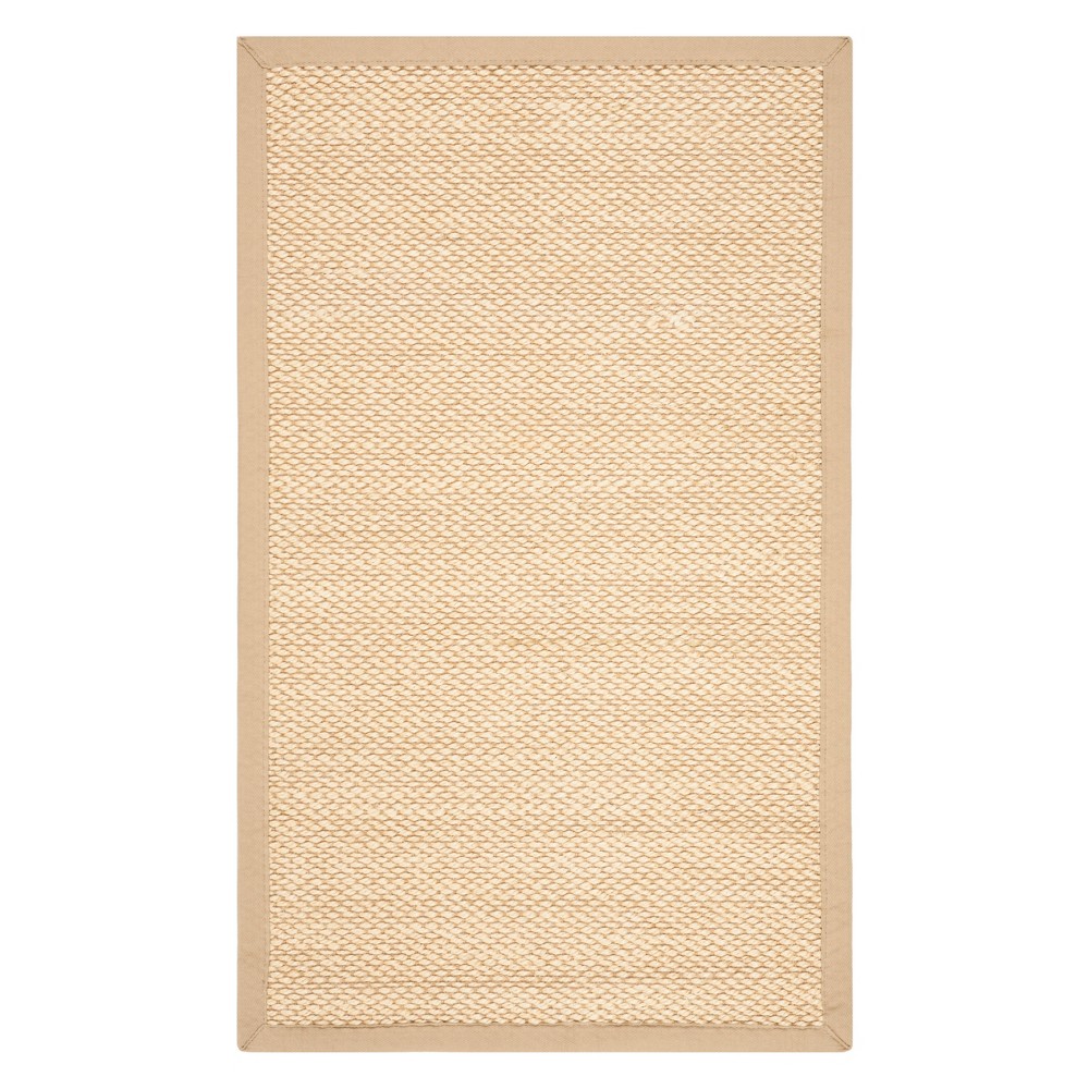 3'x5' Solid Loomed Accent Rug Ivory/Beige - Safavieh