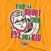 A Christmas Story Youll Shoot Your Eye Out Adult T-Shirt - 2 of 4