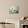 Art Remedy Two birds and a blossom branch II Rustic Chic Farmhouse Wall Art Framed - 2 of 4