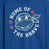 Men's - Teenage Mutant Ninja Turtles - Born Raised USA Long Sleeve Graphic T-Shirt - 2 of 4