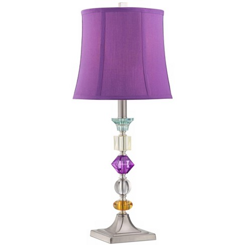 purple table lamp shades